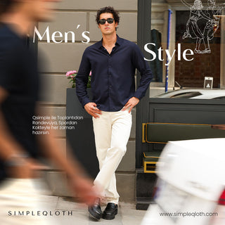 Siyah ve Beyaz: Erkek Giyimin Zamansız İkilisi - SIMPLEQLOTH