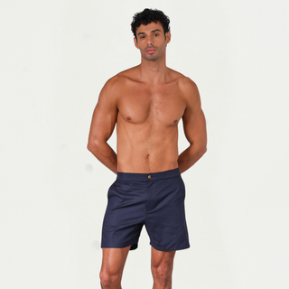 Qsimple Fit Oxford Kumaş Erkek Şort My Store