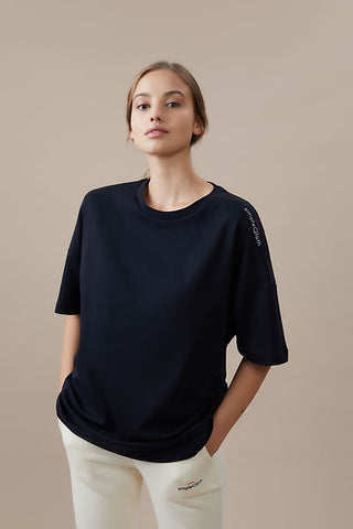 Qsimple  Relaxed Boyfriend Tee My Store