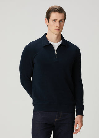 St. Moritz | Polo Yarım Fermuarlı Sweatshirt – Koyu Lacivert My Store