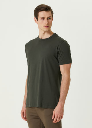 Bosphorus | Premium Modal Qsimple Muscle Up Fit Tişört – Haki My Store