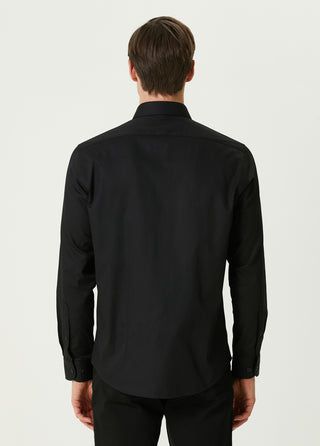 QSIMPLE Erkek Siyah Gömlek My Store