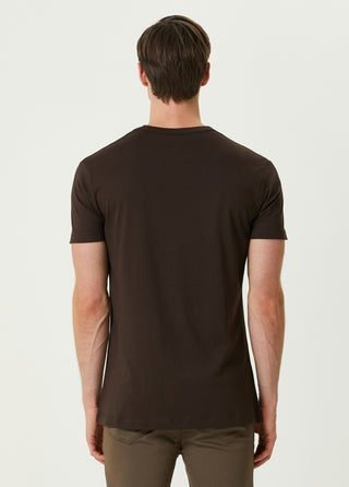 Bosphorus | Premium Modal Qsimple Muscle Up Fit Tişört – Acı Kahve My Store