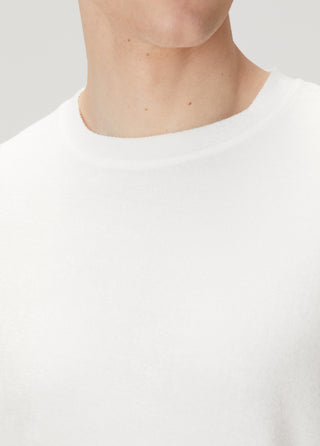 Qsimple Towelling Luxe Modal Beyaz Muscle Up Fit T-shirts SIMPLEQLOTH