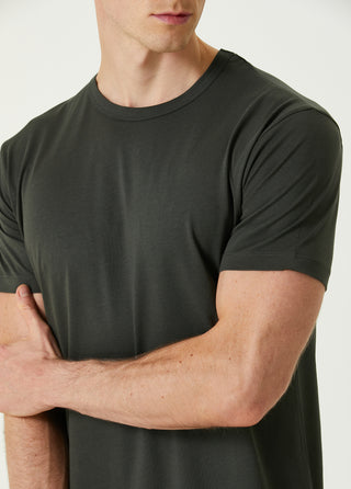 Bosphorus | Premium Modal Qsimple Muscle Up Fit Tişört – Haki My Store