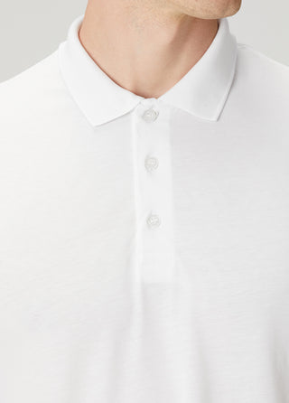 Milano | Polo Uzun Kollu – Qsimple Muscle Up Fit T-shirt - Beyaz My Store