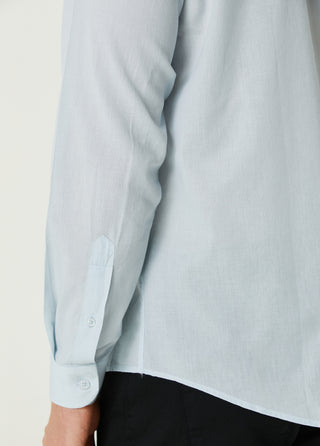 QSIMPLE Erkek Mykonos Blue Gömlek My Store