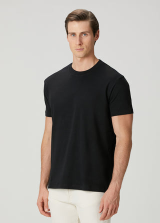 Copenhagen | Premium Interlok Qsimple Muscle Up Fit Tişört – Siyah SIMPLEQLOTH