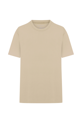 Cappadocia | Brushed Rayon Fluid - Qsimple Muscle Fit Hide Belly Tshirt -Han Rock SIMPLEQLOTH