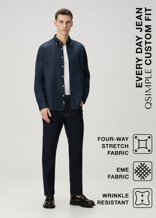 Qsimple Every Day Power Stretch 4 Ways Custom Fit Jean SIMPLEQLOTH