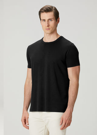 Kyoto | Modal Luxe Touch™ Qsimple Muscle Up Fit Tişört - Siyah My Store