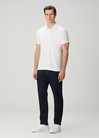 Monaco | Polo Kısa Kollu – Qsimple Muscle Fit Polo Tişört - Beyaz My Store