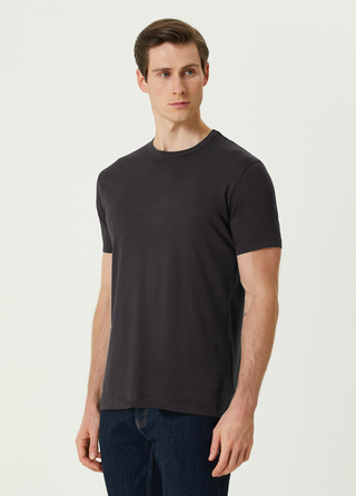 Bosphorus | Premium Modal Qsimple Muscle Up Fit Tişört – Smoke Antrasit My Store