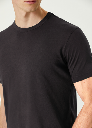 Bosphorus | Premium Modal Qsimple Muscle Up Fit Tişört – Smoke Antrasit My Store