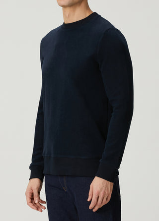 Stockholm | Bisiklet Yaka Sweatshirt-Koyu Lacivert