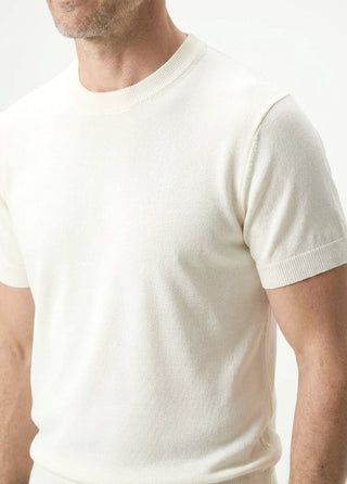 Tokyo | Rayon Silky Knit - Qsimple Muscle Fit Hide Belly Tshirt - Off-White My Store